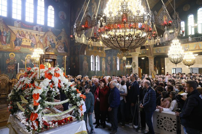 Η Αποκαθήλωση στη Μητρόπολη Δράμας